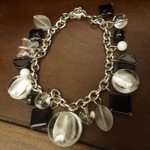 Black and white bracelet